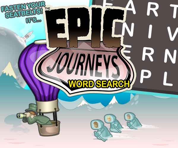 Epic Journeys Word Search