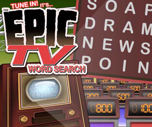 Epic TV Word Search